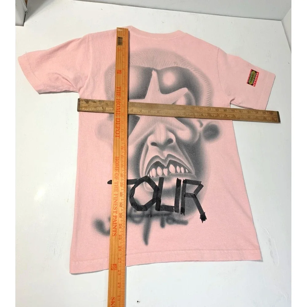 Travis Scott Utopia Circus Maximus Tour T Shirt Size Small Pink‎ 2023 Concert